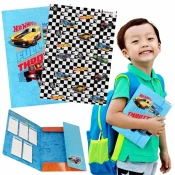 Hot Wheels Hot Wheels LAMINIRANA šolska mapa z elastičnim trakom AVTOMOBILI A4 za dečka STARPAK