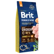 Brit Premium Junior M - Varčno pakiranje: 2 x 15 kg