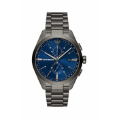 Ura Emporio Armani moški, siva barva