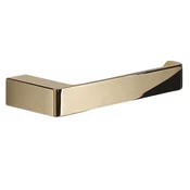 Držalo za toaletni papir PIRENEI, zlato - Zlato - 165x26x66 mm - Gedy - PIRENEI - 120 - Zlitina - Nosilec toaletnega papirja - Kvadratni - PVD premaz - 165 - 26 - 66 - 14