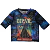 David Bowie Majica Moonage 11 Fade Ladies Blue M