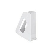 ESSELTE Stojalo za dokumente, plastika, 68 mm, Europost, bela