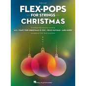 FLEX-POPS FOR STRINGS CHRISTMAS CELLO FOR TRIOS,DUETS AND SOLOS
