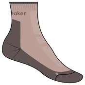 Ženske nogavice Icebreaker Hike+ Ultralight Quarter Pink Quartz/Porcini L