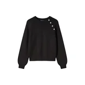 VERO MODA Pulover VMEA črna