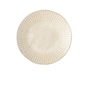 Jedilni krožnik RIDGED ALABASTER, 25 cm, MIJ