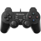 DEFENDER Gamepad Omega USB PC/PS3 crni