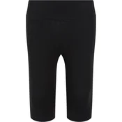 High-waisted shorts for girls - black
