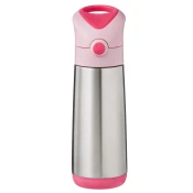 b.box Termo bocica sa slamkom, 500ml – flamingo fizz