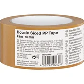 Tesa Dvostranski lepilni trak 138546 Double-sided tape, 25 m x 50 mm, transparent