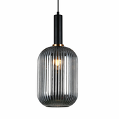ITALUX PND-5588-1L-BK+SG - Luster na sajli ANTIOLA 1xE27/40W/230V crna