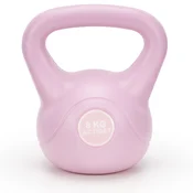 springos Vadba s kettlebellom, utež 8 kg, trenirna oprema ABS, roza barva., (5000218302)