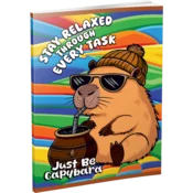 Sveska Trendy Capybara A5/52 meka sitan karo