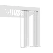 Vertikalna lamelna stranica — 1.13m/Bela