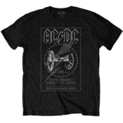 AC/DC Majica FTATR 40th Monochrome Black L