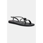 Natikace Ipanema SOLAR GLOW S za žene, boja: crna, 27288-BB967