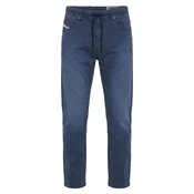 DIESEL Kavbojke NARROT Light & Superstretch JoggJeans temno modra