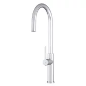 slomart Kuhinjska armatura, pipa Slender chrom -Elegantna in funkcionalna rešitev za moderno kuhinjo z izvlečno pipo.