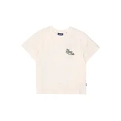 Only & Sons Junior Majica OSJCOLE FOOD ecru / temno zelena