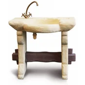 Casa Padrino Art Nouveau garden sink sand/brown H. 84 cm