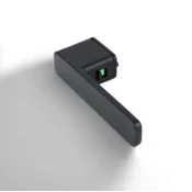 Okovje za vrata COBRA STRIGA-S EASY LOCK (črno), klika-klika, Zaklepanje na ročaju, ČRNA KOBRA