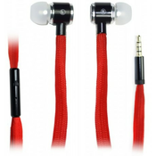 Slušalice s mikrofonom Vakoss - SK-251K, crvene