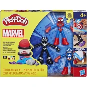 Play-Doh: Marvel Herojske pustolovščine komplet modelirne mase z 3 figuricami - Hasbro