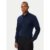 Tommy Hilfiger Srajca MW0MW44710 Mornarsko modra Slim Fit