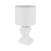 Globo 21732W - Stona lampa HERMES 1xE14/40W/230V bela