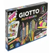 Kreativni komplet Giotto Art Lab - Fluo Mania