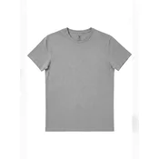 ÖTS Majica T-Shirts svetlo siva