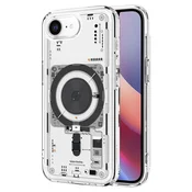 SPIGEN Spigen SGP, MagSafe etui za iPhone 17e antišok serija Ultra Hybrid Neo One, Prozorna, (5000274823)