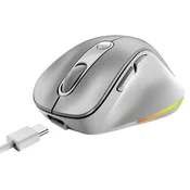 Ergo 9000S Pro Silver USB Bežicni sivi miš