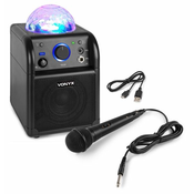 VONYX SBS50B BT Karaoke Speaker LED Ball Black