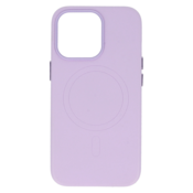 Onasi usnjen silikonski ovitek MagSafe za iPhone 13 6.1 - lila