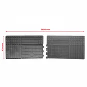Universal rubber car mats for vans (140x43cm)