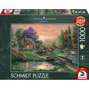 Schmidt - Puzzle Thomas Kinkade: Sweetheart Retreat - 1 000 dijelova