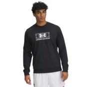 UNDER ARMOUR Duks ua rival terry logo crew M