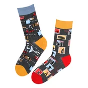 Sokisahtel Nogavice TRAVEL cotton socks siva
