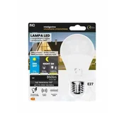 LED žarnica E27 9W 4000K 860lm senzor spremembe in gibanja 20%