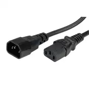 Secomp Roline Monitor Power Cable, IEC320 C14 - C13, black, 1.0m