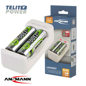 Ansmann NiMH / NiCd punjac baterija basic II sa 2 punjive baterije AA/1300mAh ( 3330 )