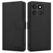 slomart Etui Tech-Protect Wallet za Motorola Edge 60 Fusion - črno
