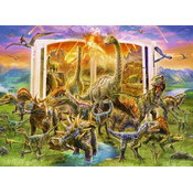 Ravensburger Puzzle Enciklopedija dinozavrov XXL 300 kosov