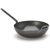 de Buyer 5217.32 BLUE CARBON WOK pánev, 32cm
