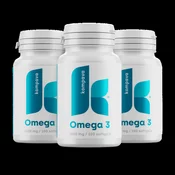 3-paket Omega-3 1000 mg/100 kaps
