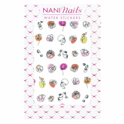 Vodne nalepke za nohte NANI 2D – 125