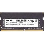 PNY 8GB DDR4 2666MHz SODIMM crni MN8GSD42666-SI