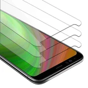 Cadorabo CADORABO Google PIXEL 4 - Zaščitna folija v visoka prosojnost - 3-pack Kaljeno zaščitno steklo za zaslone s trdoto 9H in združljivostjo s 3D dotikom, (20548221)
