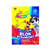 Astra ASTRINO barvni papir A3, 15 listov, 80 g/m2, mešanica motivov, 106021013